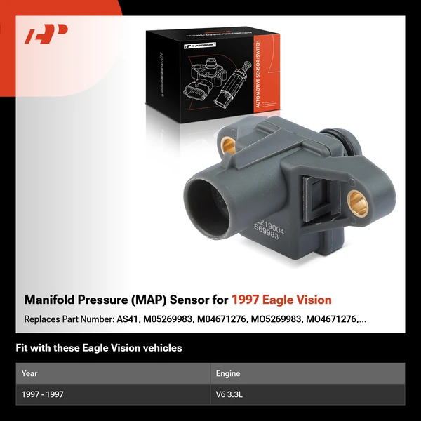 Manifold Pressure (MAP) Sensor for 1997 Eagle Vision