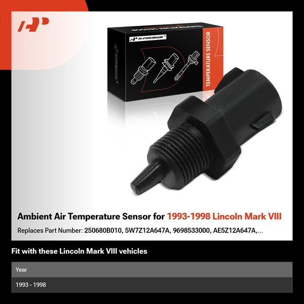 Ambient Air Temperature Sensor for 1993-1998 Lincoln Mark VIII