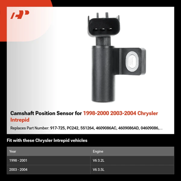 Camshaft Position Sensor for 1998-2000 2003-2004 Chrysler Intrepid