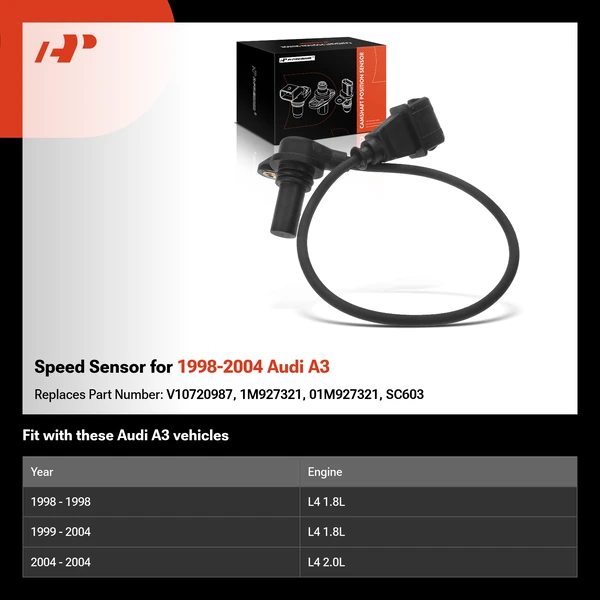 Speed Sensor for 1998-2004 Audi A3