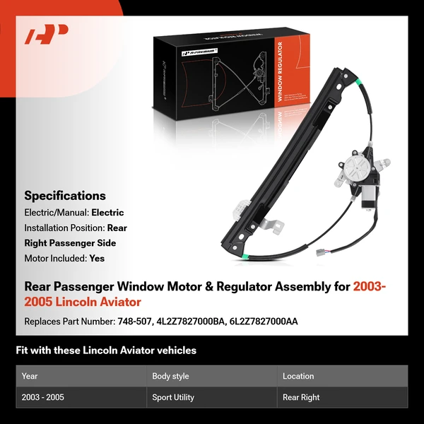 Rear Passenger ABS Wheel Speed Sensor for 2006-2010 Ford Explorer