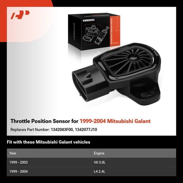 Throttle Position Sensor for 1999-2004 Mitsubishi Galant