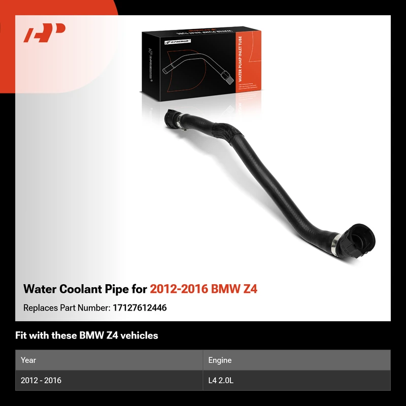 Water Coolant Pipe for 2012-2016 BMW Z4