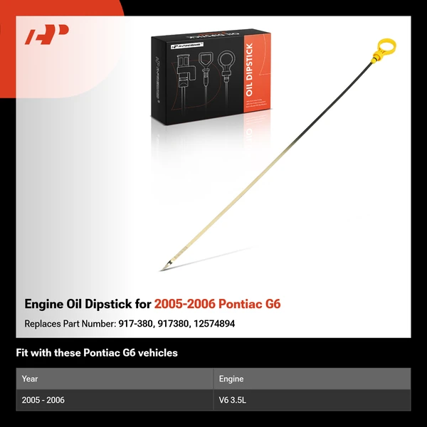 Engine Oil Dipstick for 2005-2006 Pontiac G6