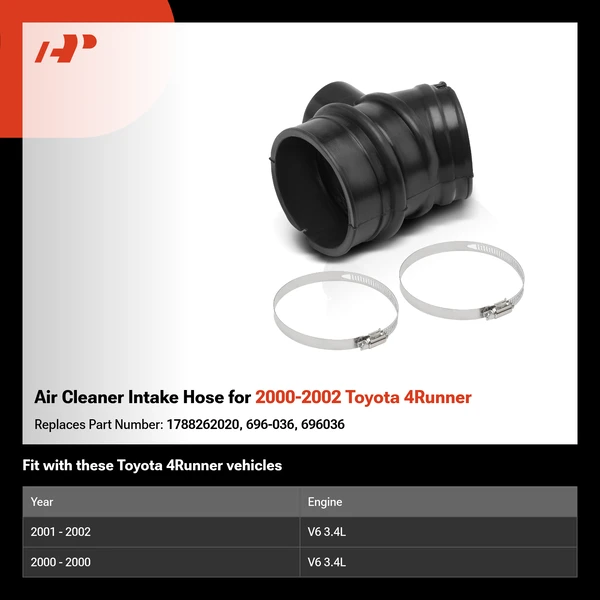 Air Cleaner Intake Hose for 2000-2002 Toyota 4Runner