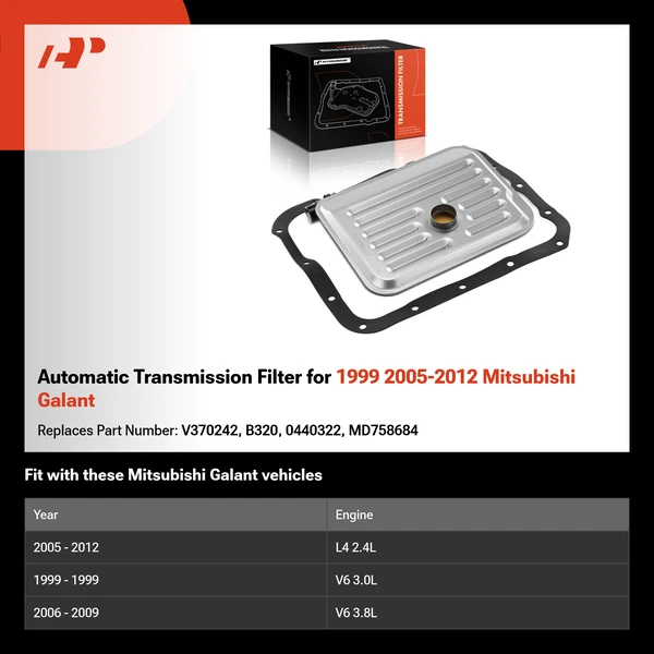 Automatic Transmission Filter for 1999 2005-2012 Mitsubishi Galant