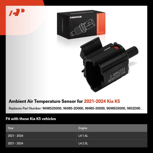 Ambient Air Temperature Sensor for 2021-2024 Kia K5