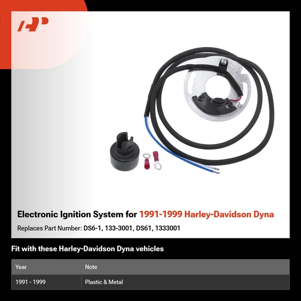 Electronic Ignition System for 1991-1999 Harley-Davidson Dyna