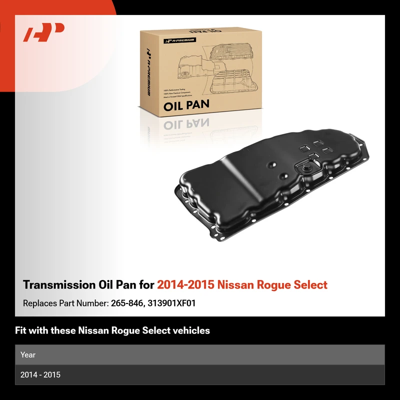 Transmission Oil Pan for 2014-2015 Nissan Rogue Select