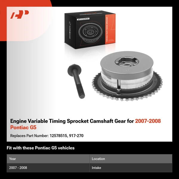 Engine Variable Timing Sprocket Camshaft Gear for 2007-2008 Pontiac G5