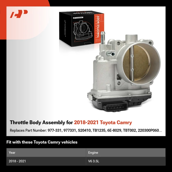 Throttle Body Assembly for 2018-2021 Toyota Camry