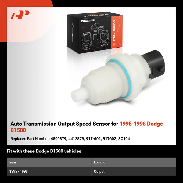 Auto Transmission Output Speed Sensor for 1995-1998 Dodge B1500