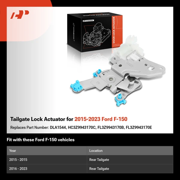 Tailgate Lock Actuator for 2015-2023 Ford F-150