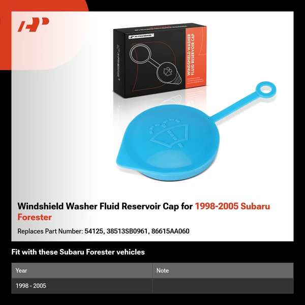 Windshield Washer Fluid Reservoir Cap for 1998-2005 Subaru Forester