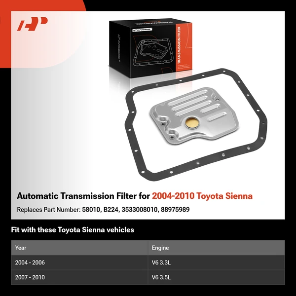 Automatic Transmission Filter for 2004-2010 Toyota Sienna