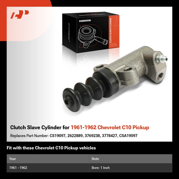 Clutch Slave Cylinder for 1961-1962 Chevrolet C10 Pickup