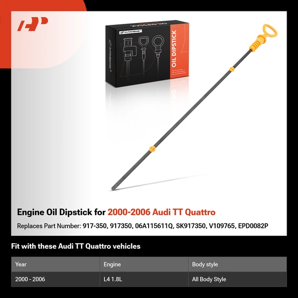 Engine Oil Dipstick for 2000-2006 Audi TT Quattro