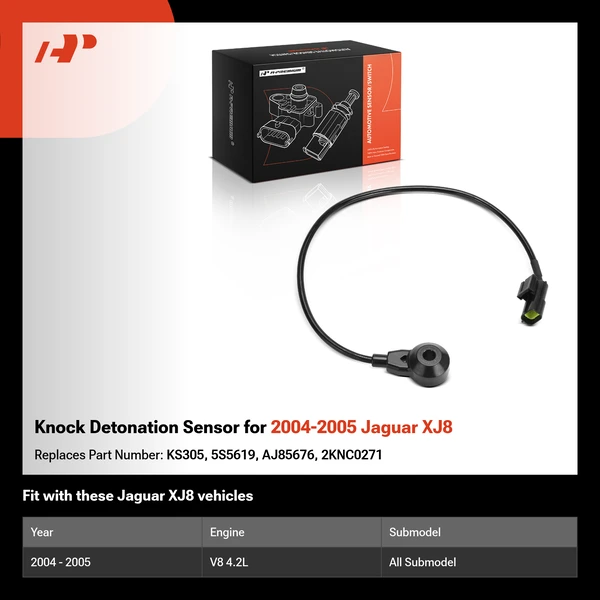 Knock Detonation Sensor for 2004-2005 Jaguar XJ8