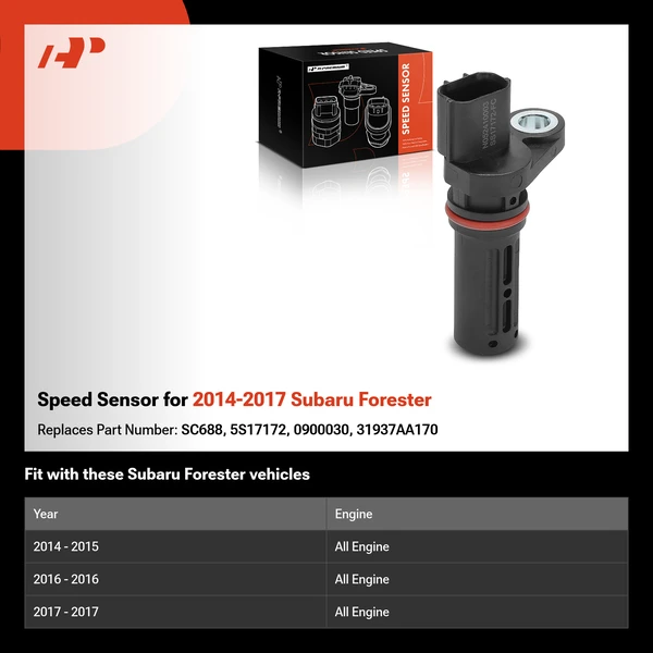 Speed Sensor for 2014-2017 Subaru Forester