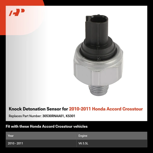 Knock Detonation Sensor for 2010-2011 Honda Accord Crosstour