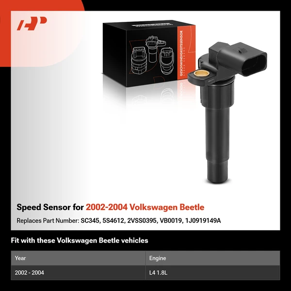 Speed Sensor for 2002-2004 Volkswagen Beetle