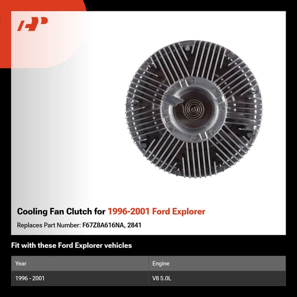 Cooling Fan Clutch for 1996-2001 Ford Explorer