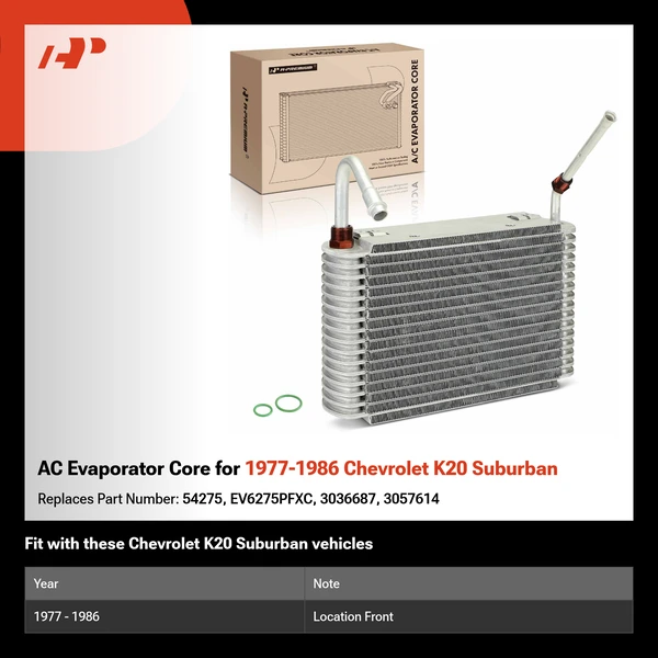 AC Evaporator Core for 1977-1986 Chevrolet K20 Suburban