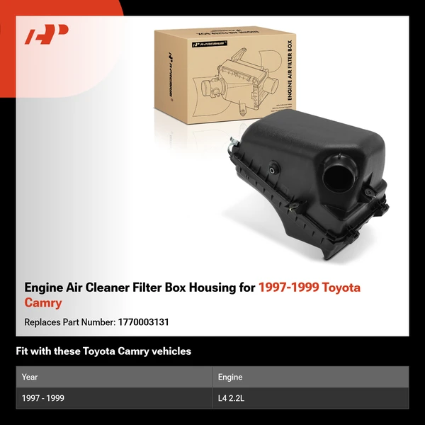 Engine Air Cleaner Filter Box Housing for 1997-1999 Toyota Camry