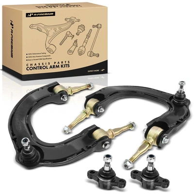 4 Pcs Front Control Arm Assembly Ball Joint