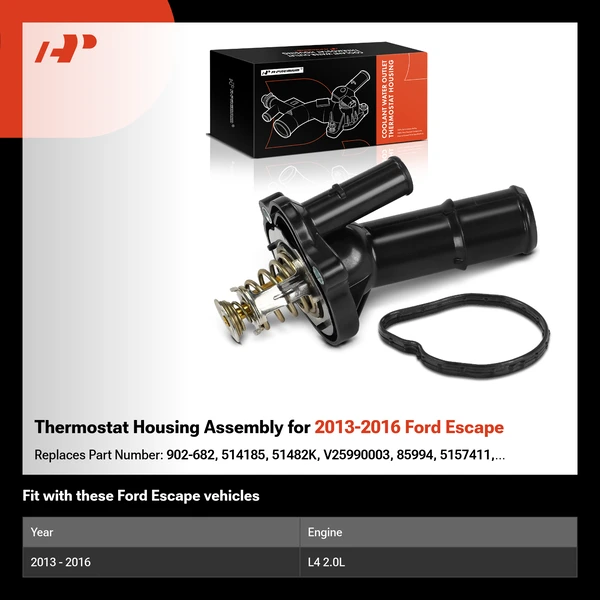 Thermostat Housing Assembly for 2013-2016 Ford Escape