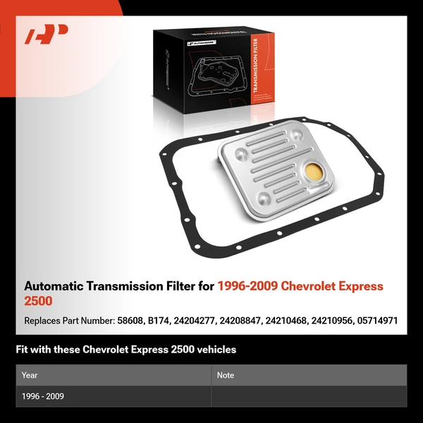 Automatic Transmission Filter for 1996-2009 Chevrolet Express 2500