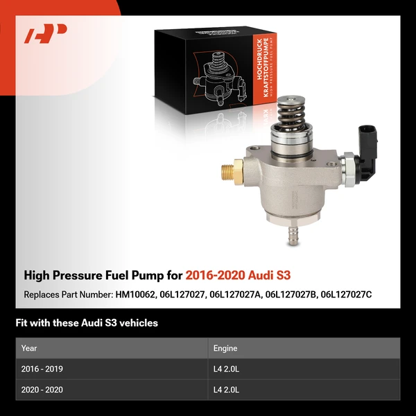 High Pressure Fuel Pump for 2016-2020 Audi S3