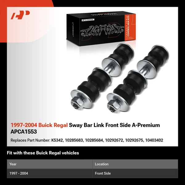 1997-2004 Buick Regal Sway Bar Link Front Side A-Premium APCA1553