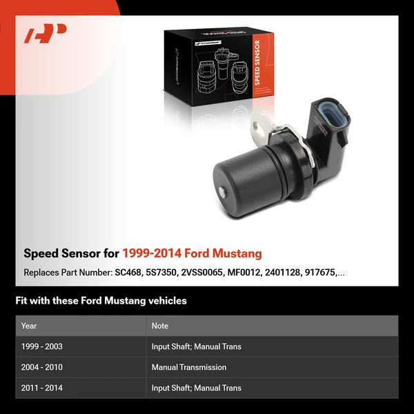 Speed Sensor for 1999-2014 Ford Mustang
