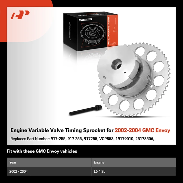 Engine Variable Valve Timing Sprocket for 2002-2004 GMC Envoy