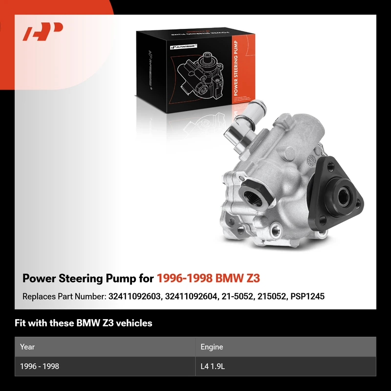 Power Steering Pump for 1996-1998 BMW Z3