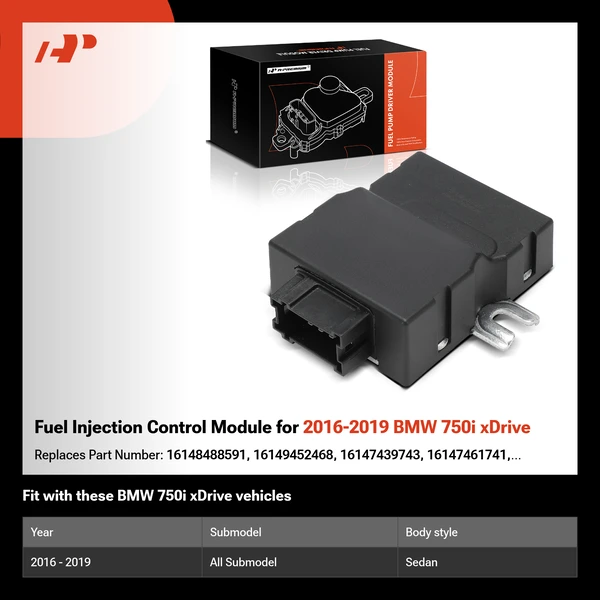 Fuel Injection Control Module for 2016-2019 BMW 750i xDrive