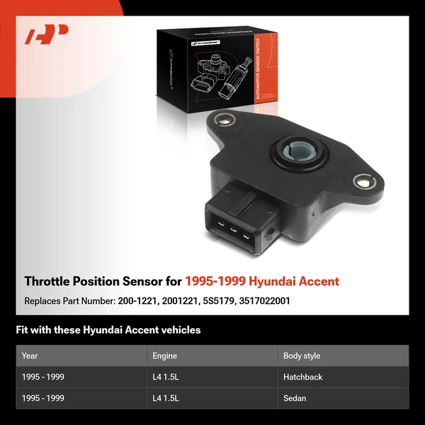 Throttle Position Sensor for 1995-1999 Hyundai Accent