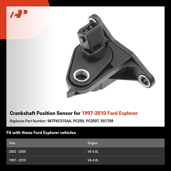 Crankshaft Position Sensor for 1997-2010 Ford Explorer