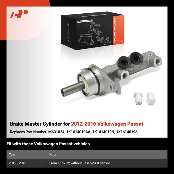 Brake Master Cylinder for 2012-2016 Volkswagen Passat
