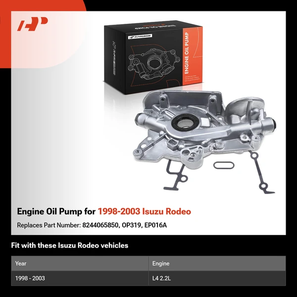 Engine Oil Pump for 1998-2003 Isuzu Rodeo