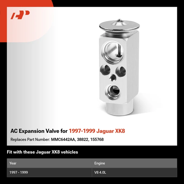 AC Expansion Valve for 1997-1999 Jaguar XK8