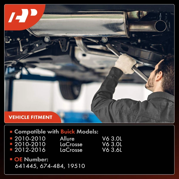 1-PC Catalytic Converter Front Right Passenger Side Fit Federal Emissions A-Premium APCCT056