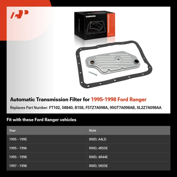 Automatic Transmission Filter for 1995-1998 Ford Ranger