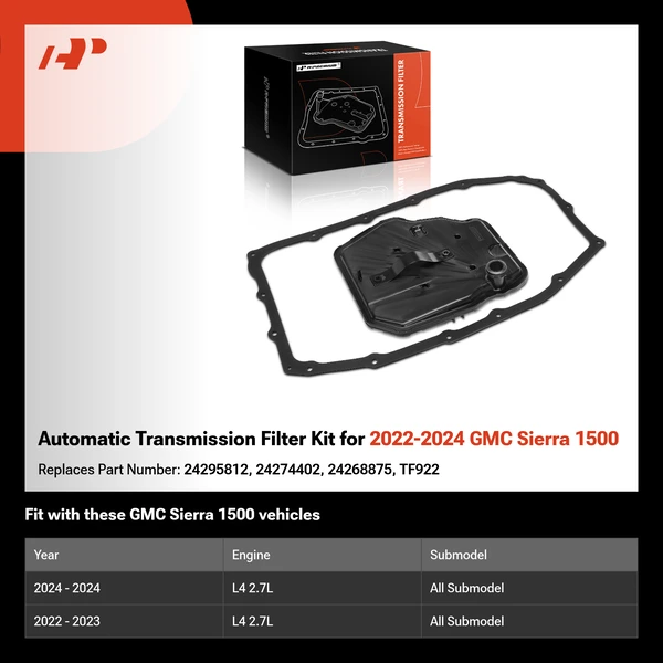 Automatic Transmission Filter Kit for 2022-2024 GMC Sierra 1500