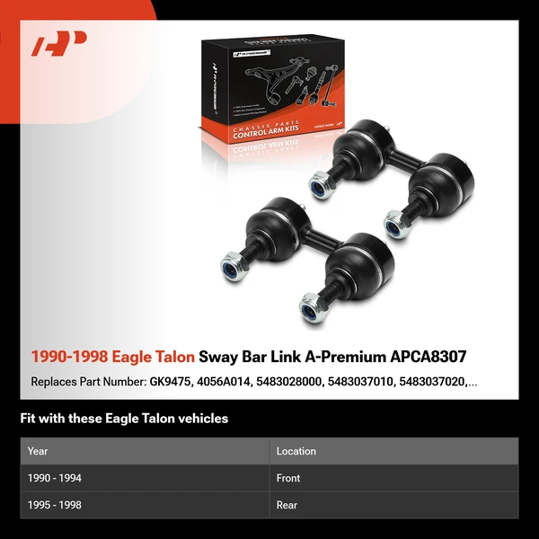 1990-1998 Eagle Talon Sway Bar Link A-Premium APCA8307