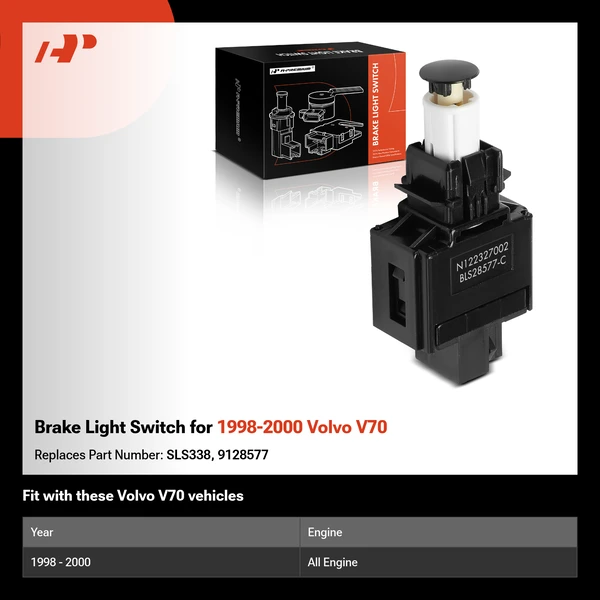Brake Light Switch for 1998-2000 Volvo V70
