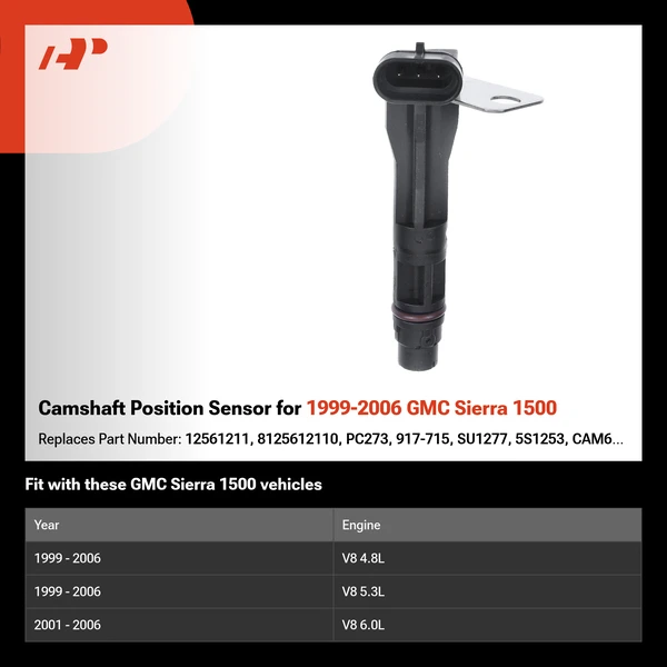 Camshaft Position Sensor for 1999-2006 GMC Sierra 1500
