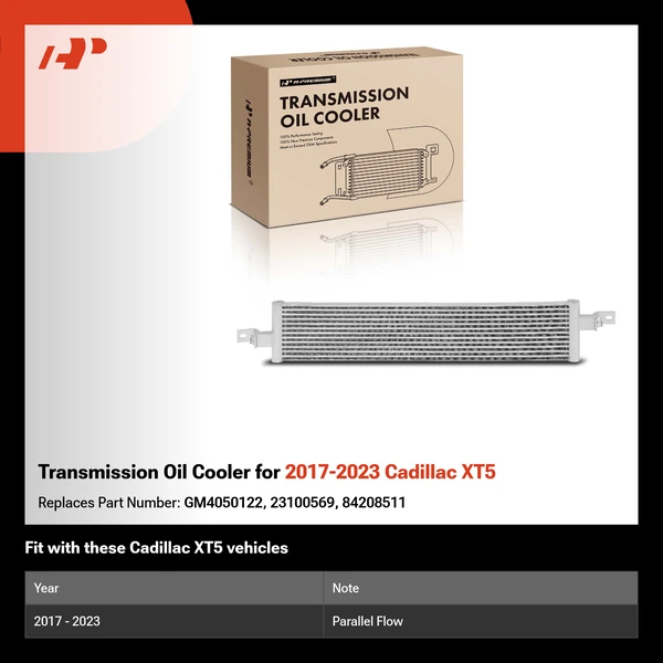 Transmission Oil Cooler for 2017-2023 Cadillac XT5