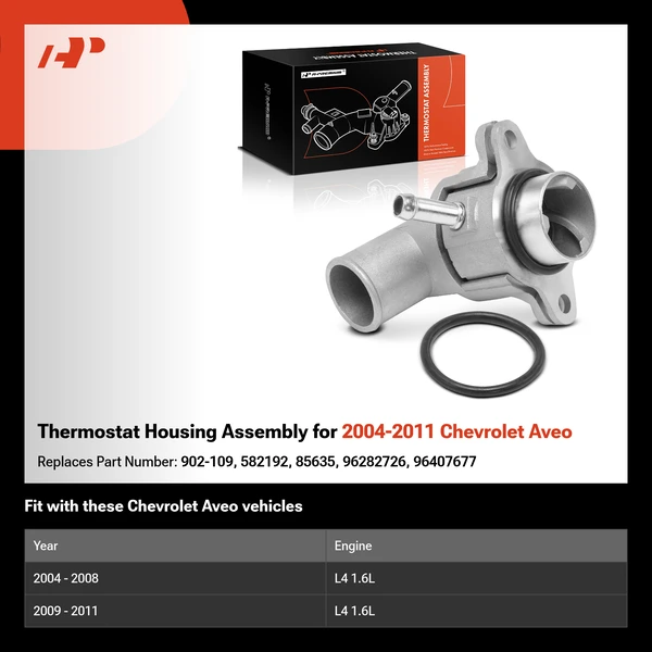 Thermostat Housing Assembly for 2004-2011 Chevrolet Aveo